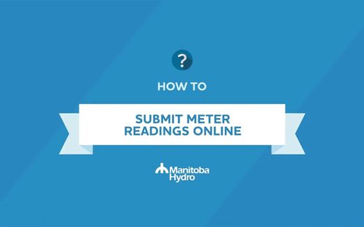 Thumbnail for video: “How to submit meter readings online”.