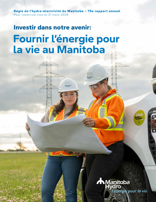 Couverture du rapport annuel.