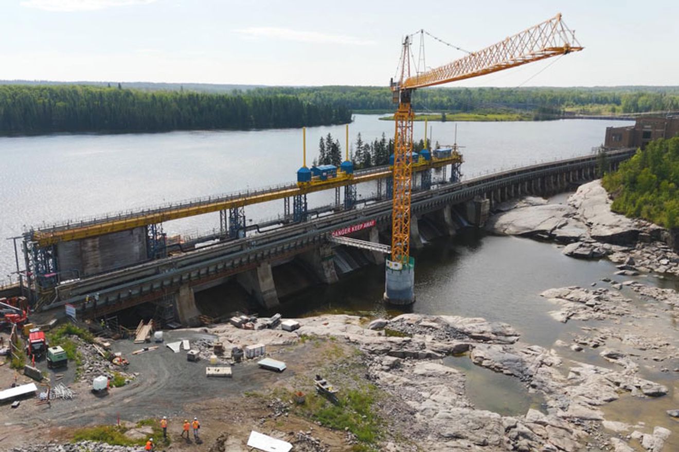 Thumbnail for video: “Restoring Slave Falls Generating Station Sluiceway”.