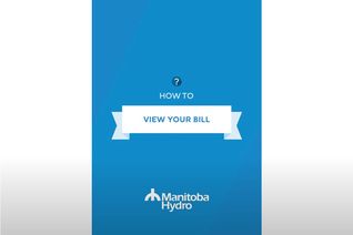Thumbnail for video: “Use our app to view your bill online”.