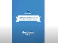 Vignette pour la vidéo : « Utilisez notre application pour démarrer le service en tant que nouveau client ».