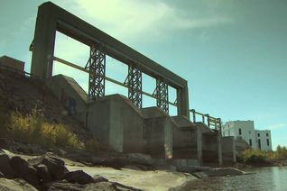Thumbnail for video: “Winnipeg River generating stations: Great Falls”.