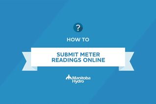 Thumbnail for video: “Use your browser to submit meter readings online”.