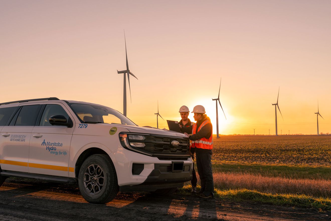 Thumbnail for video: “Manitoba's energy transition: building for the future”.