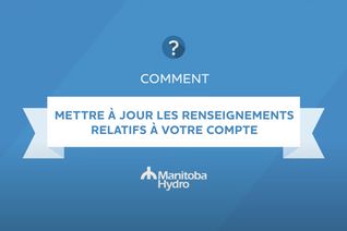 Vignette pour la vidéo : « Utilisez votre navigateur pour mettre à jour les informations de votre compte ».