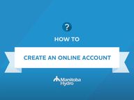 Thumbnail for video: “How to create an online account”.