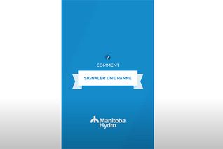 Vignette pour la vidéo : « Utilisez notre application pour signaler une panne en ligne ».
