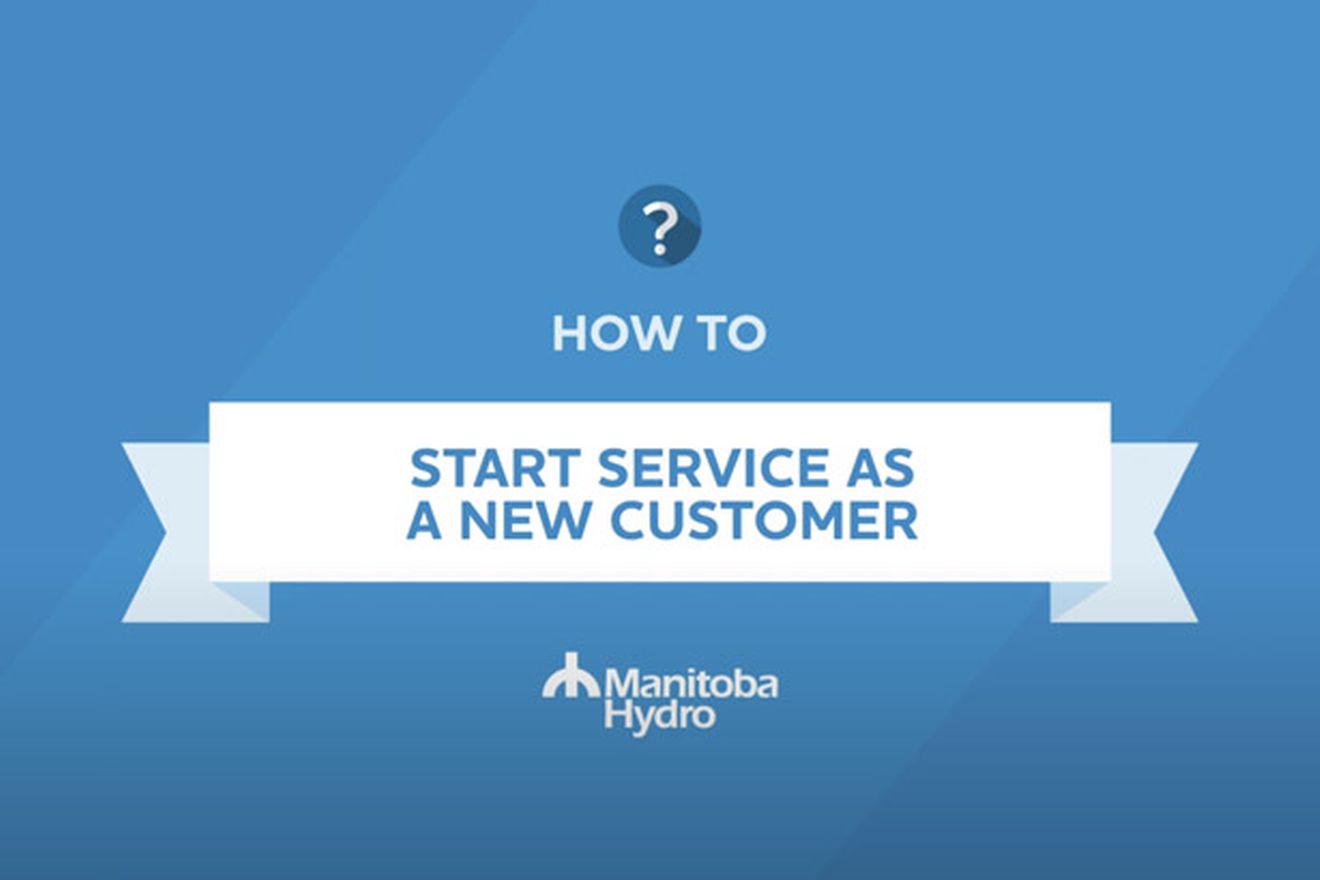 Thumbnail for video: “How to start service as a new customer”.