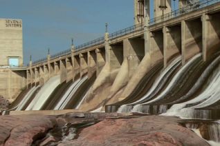 Thumbnail for video: “Winnipeg River generating stations: Seven Sisters”.