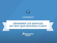 Vignette pour la vidéo : « Utilisez un navigateur pour démarrer le service en tant que nouveau client ».