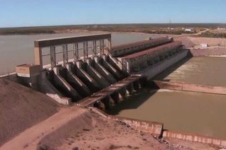 Thumbnail for video: “Nelson River generating stations: Limestone”.