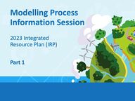 Thumbnail for video: “Integrated Resource Plan: Modelling in our energy planning”.