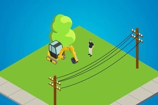 Vignette pour la vidéo : « Sécurité des lignes électriques aériennes (en anglais) ».