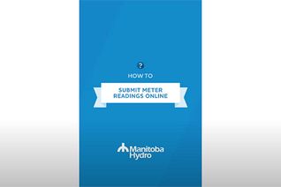 Thumbnail for video: “Use our app to submit meter readings online”.