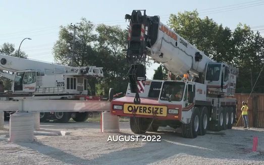 Vignette pour la vidéo : « Trains, grues et automobiles : remplacer l’appareillage de connexion d’une sous-station ».