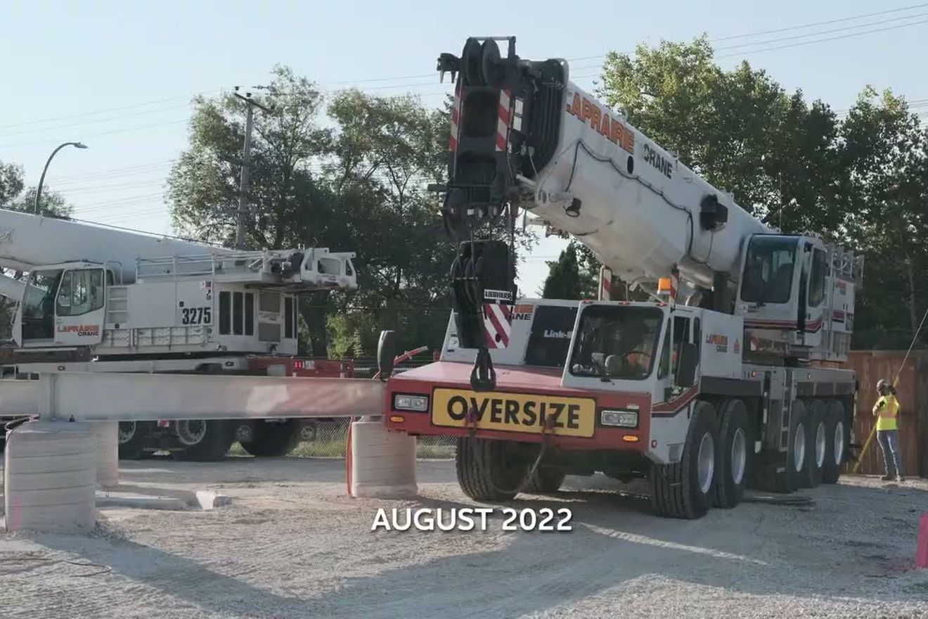 Vignette pour la vidéo : « Trains, grues et automobiles : remplacer l’appareillage de connexion d’une sous-station ».