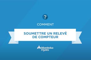 Vignette pour la vidéo : « Comment soumettre un relevé de compteur en ligne ».