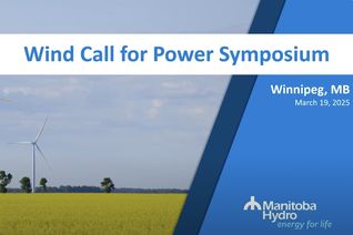 Vignette pour la vidéo : « Symposium sur l’énergie éolienne de Manitoba Hydro — 19 mars 2025 ».
