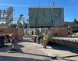 How to haul a building out of a substation