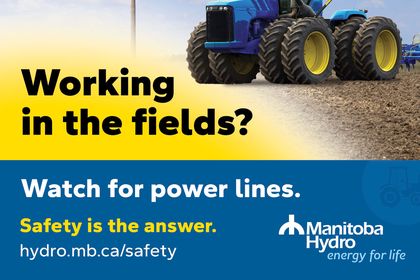 Farm equipment caution featured in new public safety campaign