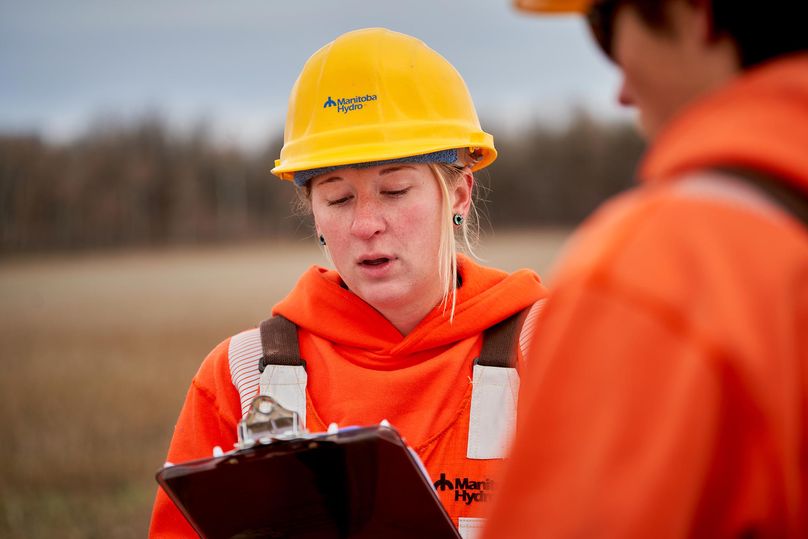 Power line technicians