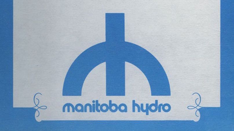 Logo de Manitoba Hydro vers 1973.