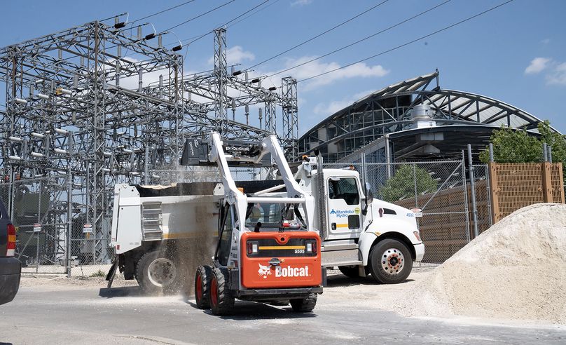 Loading site near Osborne Terraces.