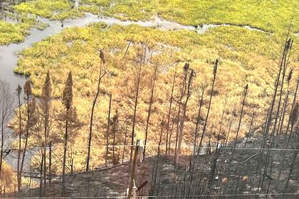 Manitoba Hydro repairing and protecting infrastructure in wildfire zone
