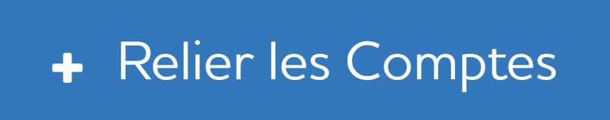 Aperçu du bouton bleu « Lier le compte ».
