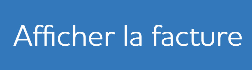 Aperçu du bouton rectangulaire bleu « Voir la facture ».