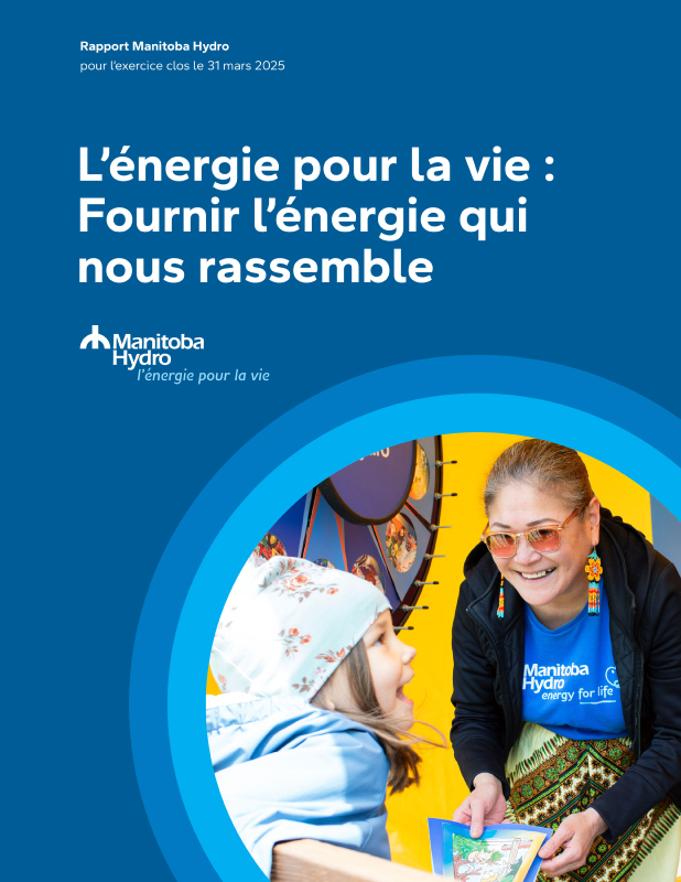 Couverture du rapport sur la durabilité 2024-2025.