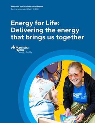 Cover of the 2024–2025 Sustainability Report.